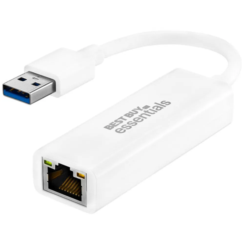 Best Essentials USB 3.0 to Ethernet Adapter (BE-PA3U6E-C) Only at Best Buy | Galeries de la Capitale