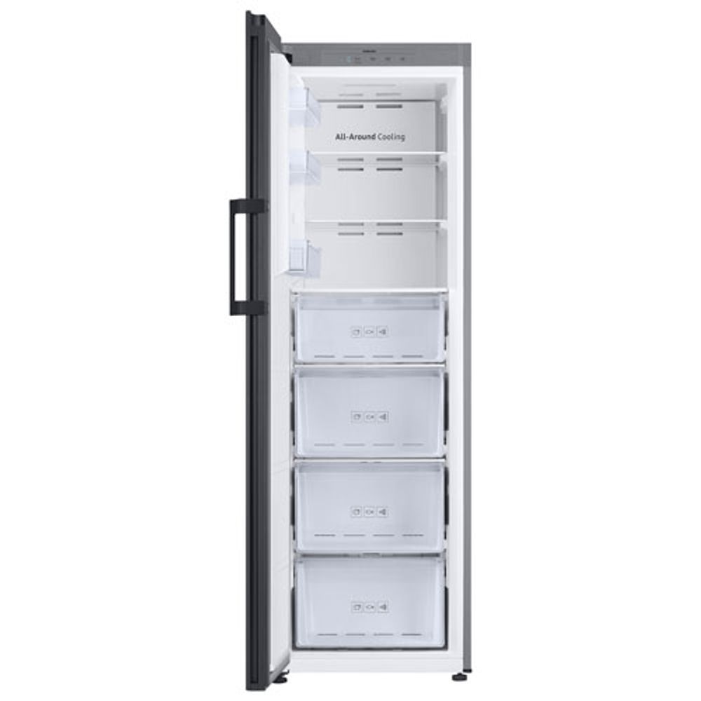 Samsung BESPOKE 11.4 Cu. Ft. Frost-Free Upright Freezer (RZ11T7474AP/AA) - Custom Panel Ready