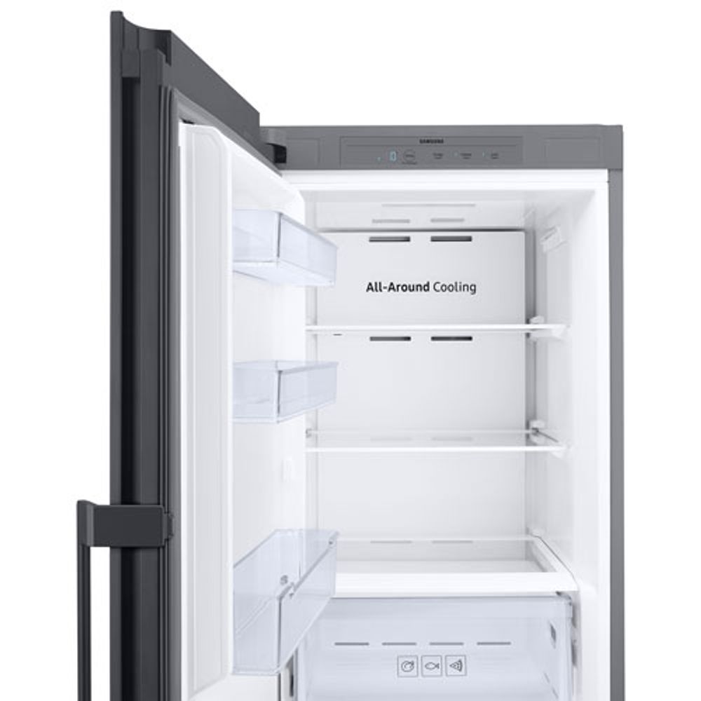 Samsung BESPOKE 11.4 Cu. Ft. Frost-Free Upright Freezer (RZ11T7474AP/AA) - Custom Panel Ready