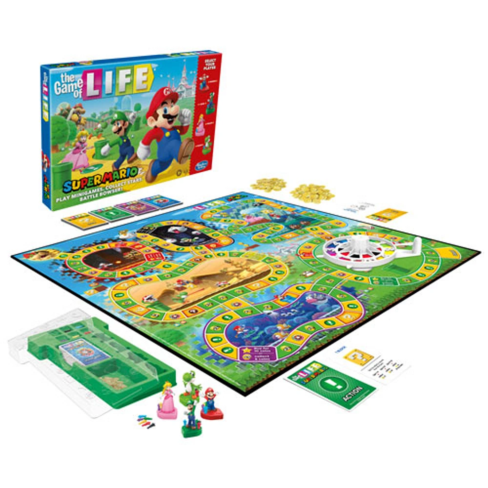 HASBRO Game of Life: Super Mario Edition Board Game - English | Scarborough  Town Centre