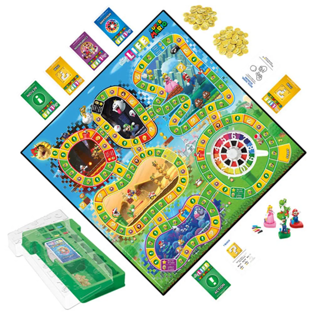 Game of Life: Super Mario Edition Board Game - English