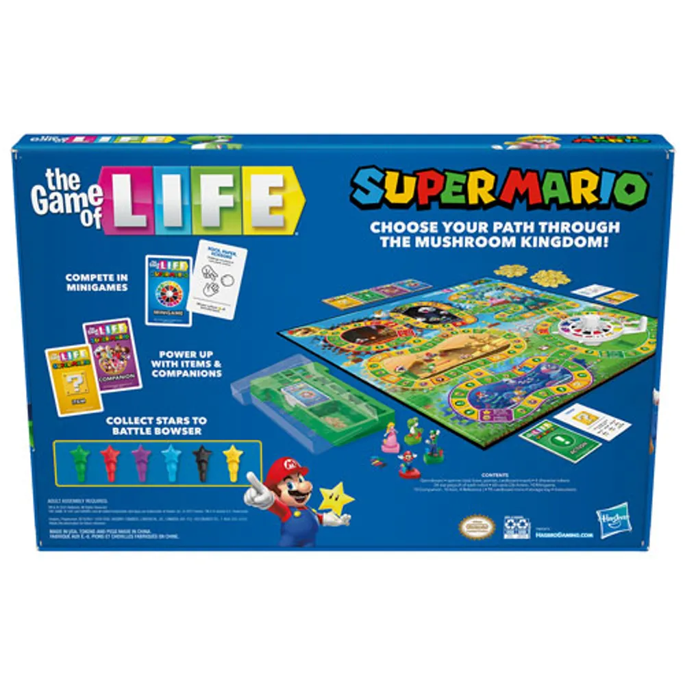 Game of Life: Super Mario Edition Board Game - English