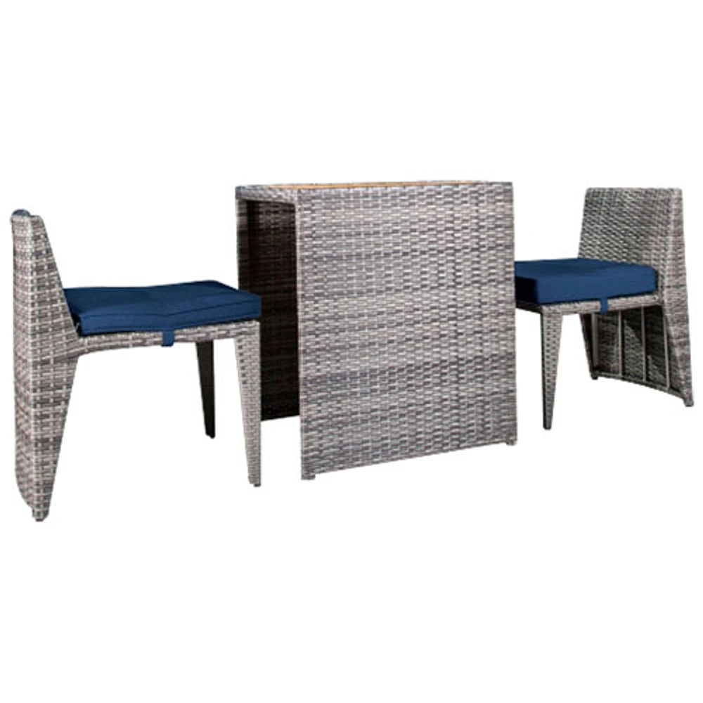 Allspace Balcony Aluminum Conversation Set