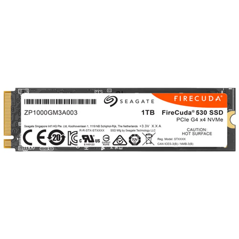 Seagate FireCuda 530 1TB NVMe PCI-e Internal Solid State Drive (ZP1000GM3A013)