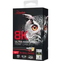 Câble HDMI UHD 8K de 3,66m (12 pi) de Rocketfish - Exclusivité Best Buy