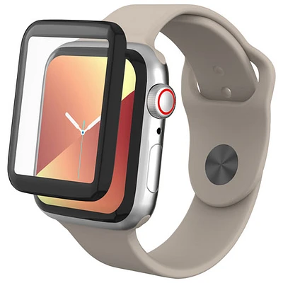 InvisibleShield by ZAGG Fusion 360 41mm Screen Protector for Apple Watch - Black