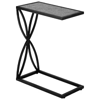 Monarch Contemporary Rectangular Accent Table - Grey