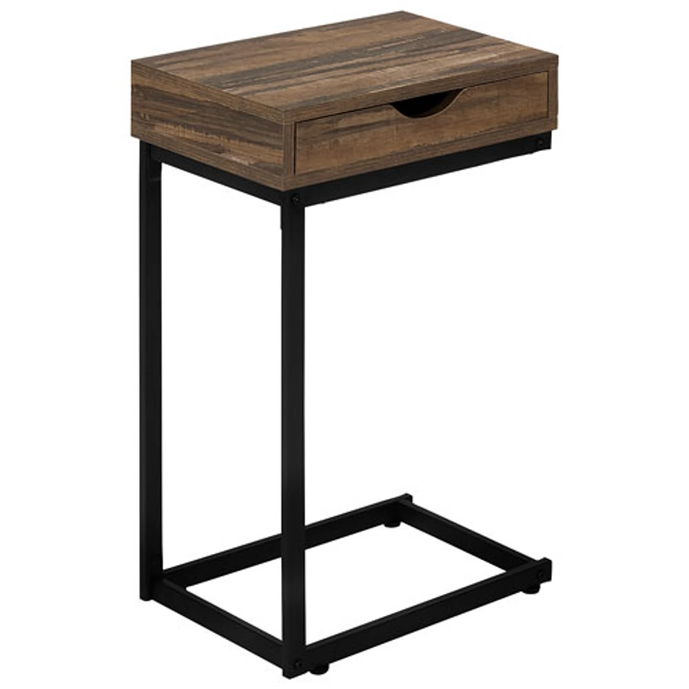 Table d'appoint rectangulaire contemporaine de Monarch