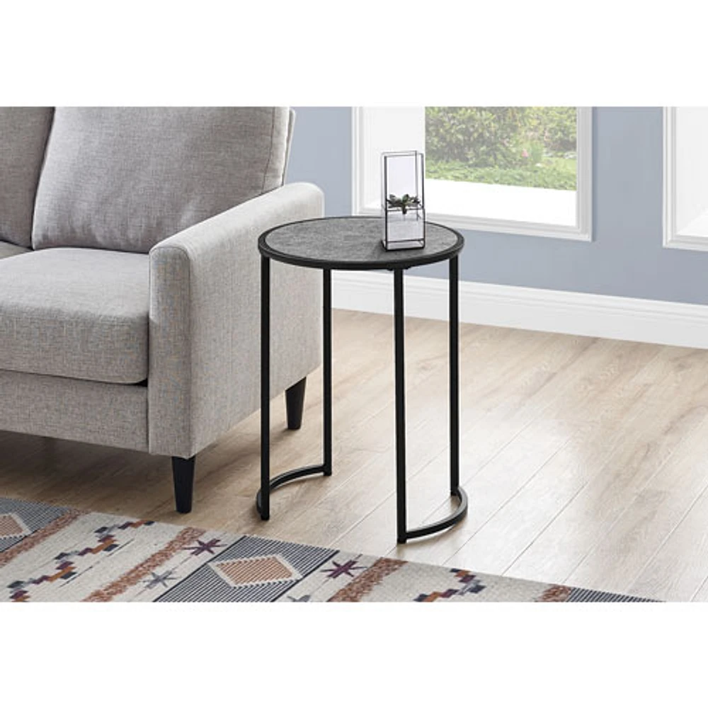 Table d'appoint ronde contemporaine de Monarch