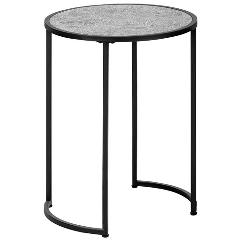 Monarch Contemporary Circular Accent Table