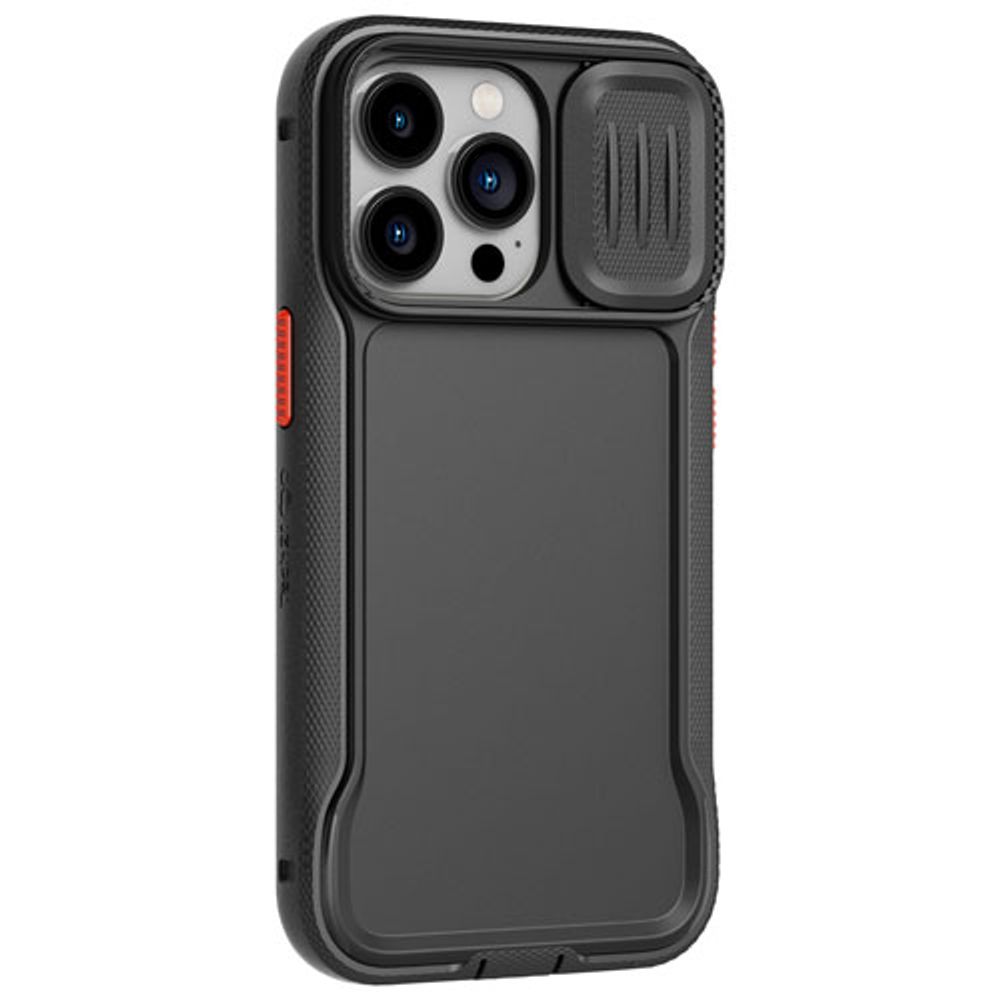 tech21 Evo Luxe Max Hard Shell Case with Holster for iPhone 13 Pro - Black