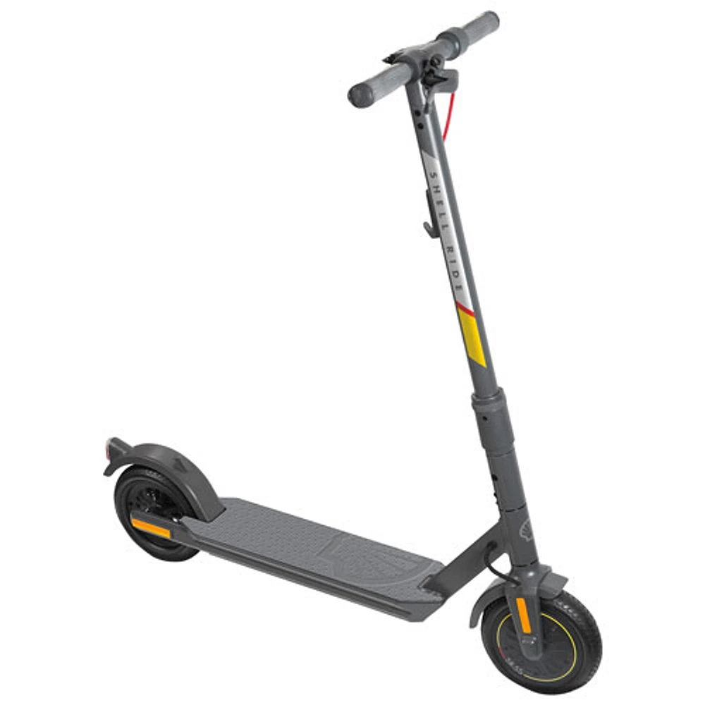 Shell Ride 5S Electric Scooter (350W Motor / 30km Range / 25km/h Top Speed) - Grey