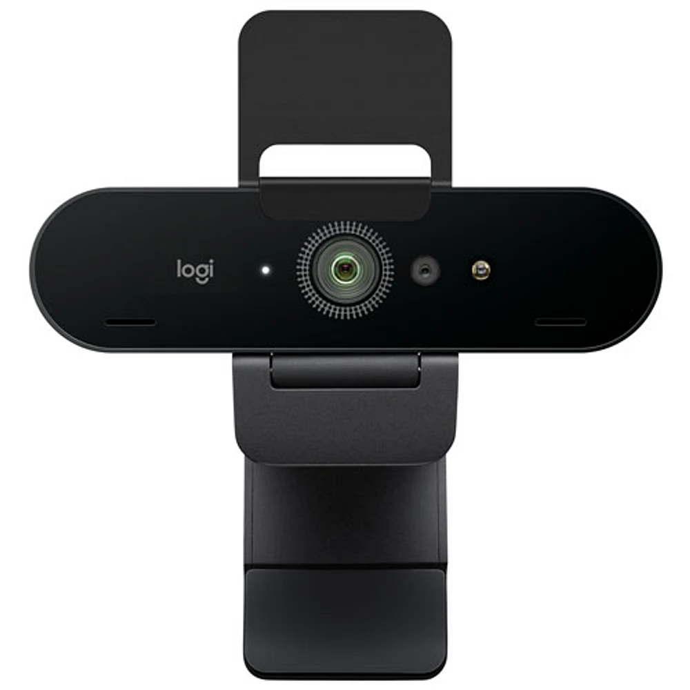 Logitech Brio 4K Pro Webcam with HDR & Noise-Cancelling Mics