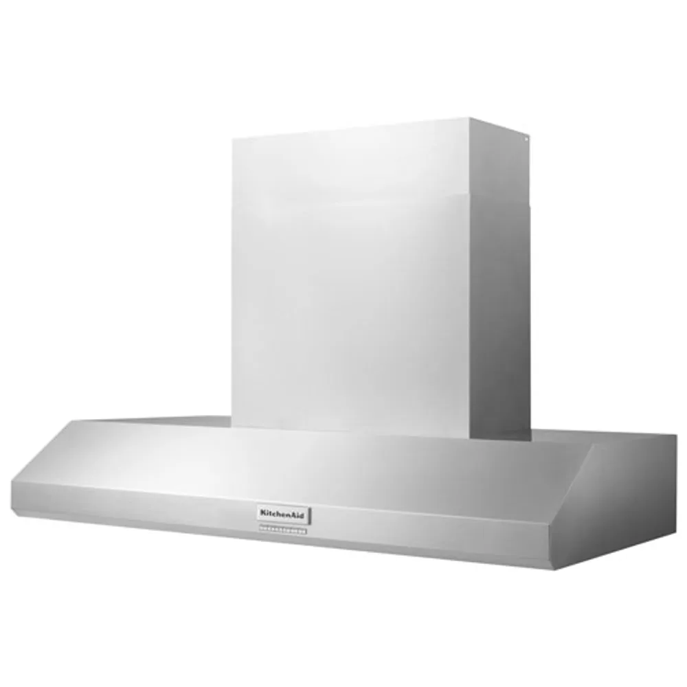 KitchenAid 48" Wall Mount Chimney Range Hood (KVWC958KSS) - Stainless Steel