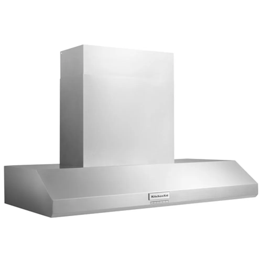 KitchenAid 48" Wall Mount Chimney Range Hood (KVWC958KSS) - Stainless Steel