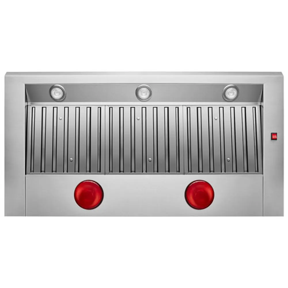 Hotte cheminée murale de 48 po de KitchenAid (KVWC958KSS) - Acier inoxydable