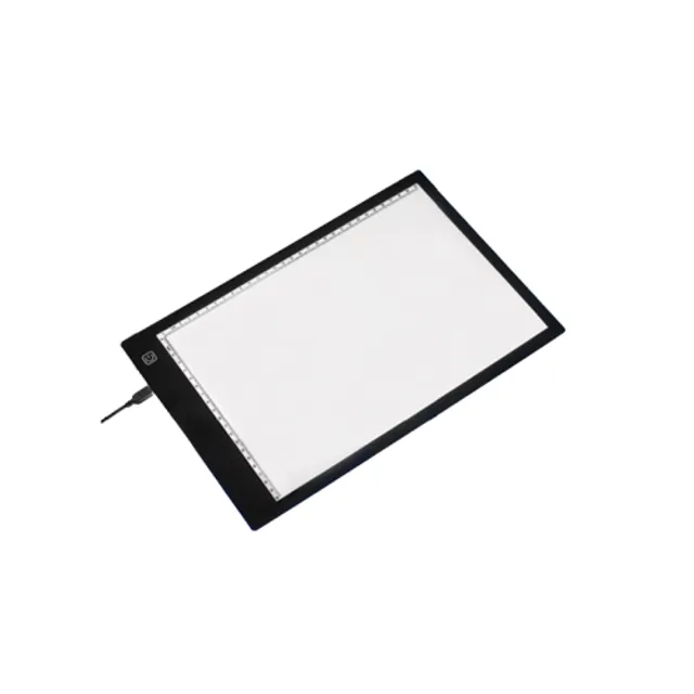 19.5 inches LED Tracing Light Box 5mm Adjustable Soft Brightness with Micro  USB for Tattoo Transferring, Sketching, etc