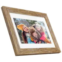 Aluratek 10" Wi-Fi Digital Photo Frame (ASHDPF10F) - Brown