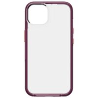 LifeProof SEE Fitted Hard Shell Case for iPhone 13 - Purple/Clear