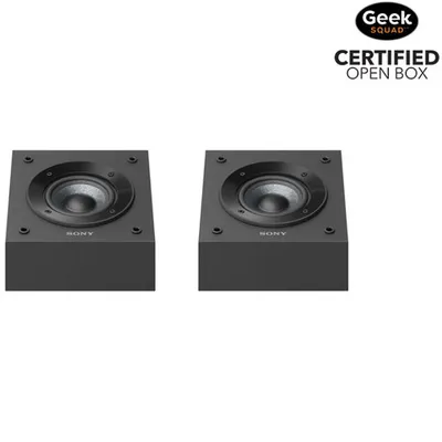Open Box - Sony SS-CSE 100-Watt Dolby Atmos Speaker - Pair - Black