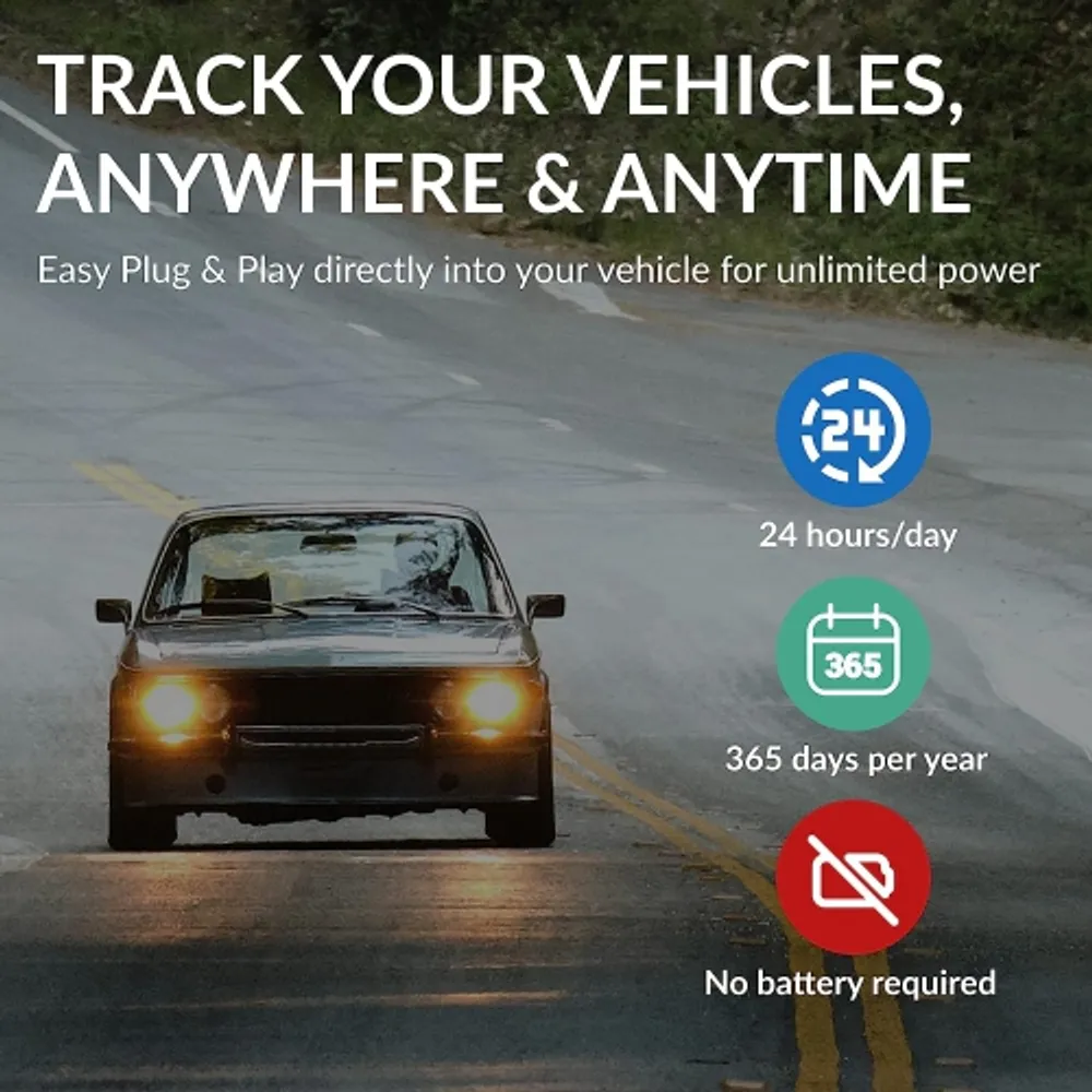 Lightning GPS GL300 GPS Tracker for Vehicles -Tracker Device for Vehicles -  Fleet GPS Tracker Automotive Tracking Device - Cars Hidden GPS Tracking  Device - Subscription Required!