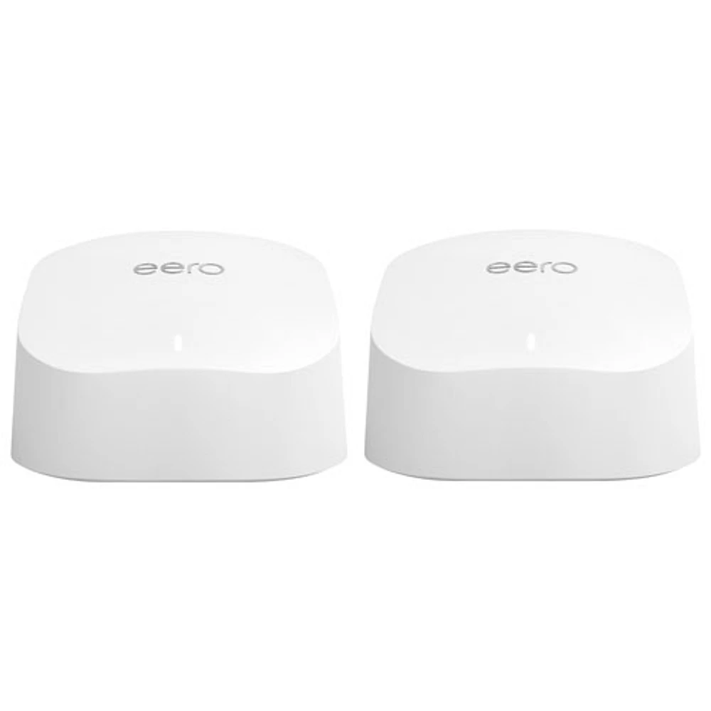 Eero 6 Whole Home Mesh Wi-Fi 6 System (B086PFYLFY) - 2 Pack