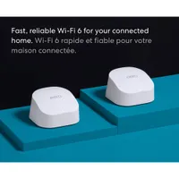 Eero 6 Whole Home Mesh Wi-Fi 6 System (B086PFYLFY) - 2 Pack