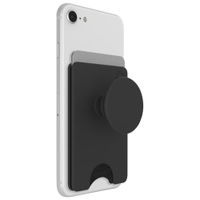 PopSockets PopWallet+ (Plus) Universal Cell Phone Expanding Grip & Stand - Black