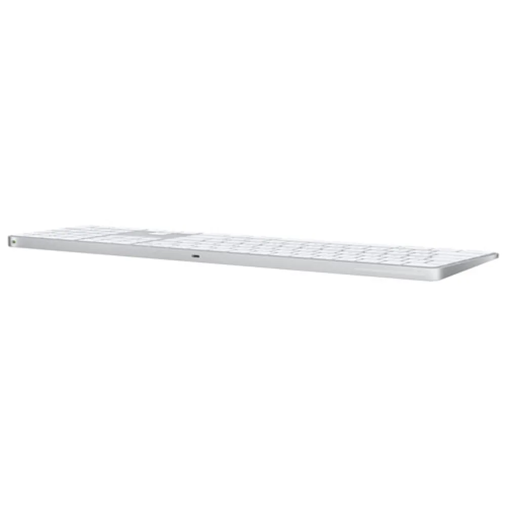 Apple Magic Keyboard with Touch ID & Numeric Keypad - White