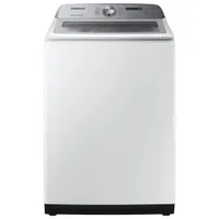 Samsung 5.8 Cu. Ft. HE Top Load Washer (WA50R5200AW) - White - Open Box - Perfect Condition