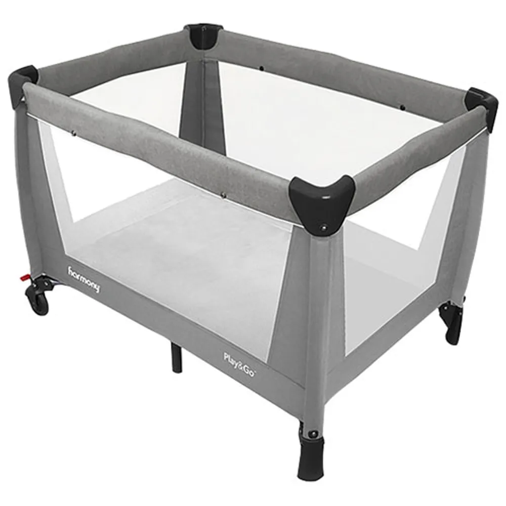 Harmony Play & Go Luxury Play Yard - Grey