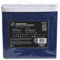 NHL Vancouver Canucks Storage Bin - 3 Pack