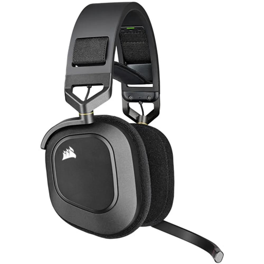 Corsair HS80 RGB Wireless Gaming Headset with Microphone - Carbon