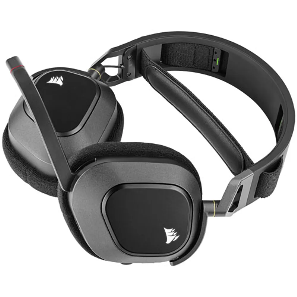 Corsair HS80 RGB Wireless Gaming Headset with Microphone - Carbon