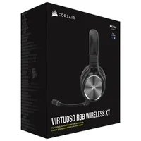 Corsair Virtuoso RGB Wireless XT Gaming Headset with Microphone - Slate