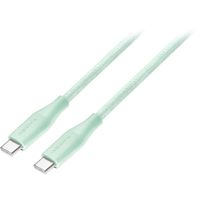 Insignia 3.0m (9.8 ft.) USB-C to USB-C Braided Cable (NS-MCCC10GR22-C) - Green