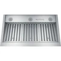 GE Designer 36" Custom Range Hood Insert (UVC9360SLSS) - Stainless Steel