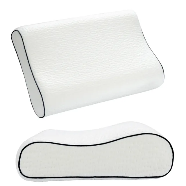 BodyForm Orthopedic Cervical Foam Pillow - White
