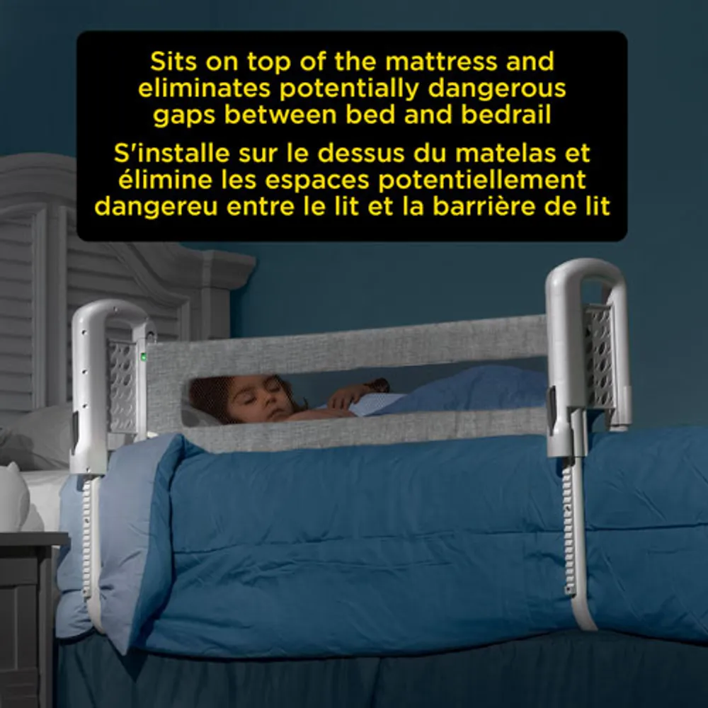 Safety 1st Top of Mattress Bed Rail - Morning Fog