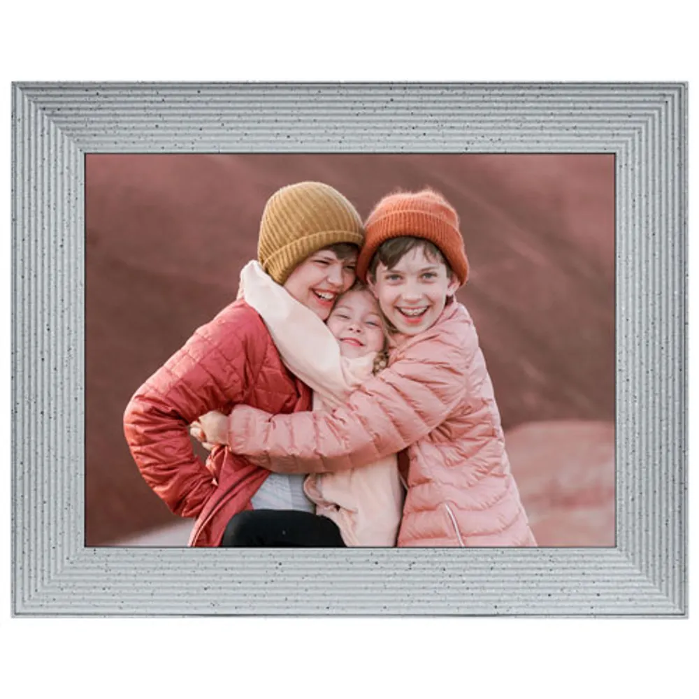 Aura Mason Luxe 9.7" Wi-Fi Digital Photo Frame (AF700WHT) - Sandstone