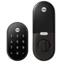 Google Nest x Yale Wi-Fi Smart Lock With Nest Connect - Black Suede