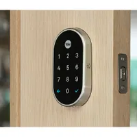 Google Nest x Yale Wi-Fi Smart Lock With Nest Connect - Black Suede