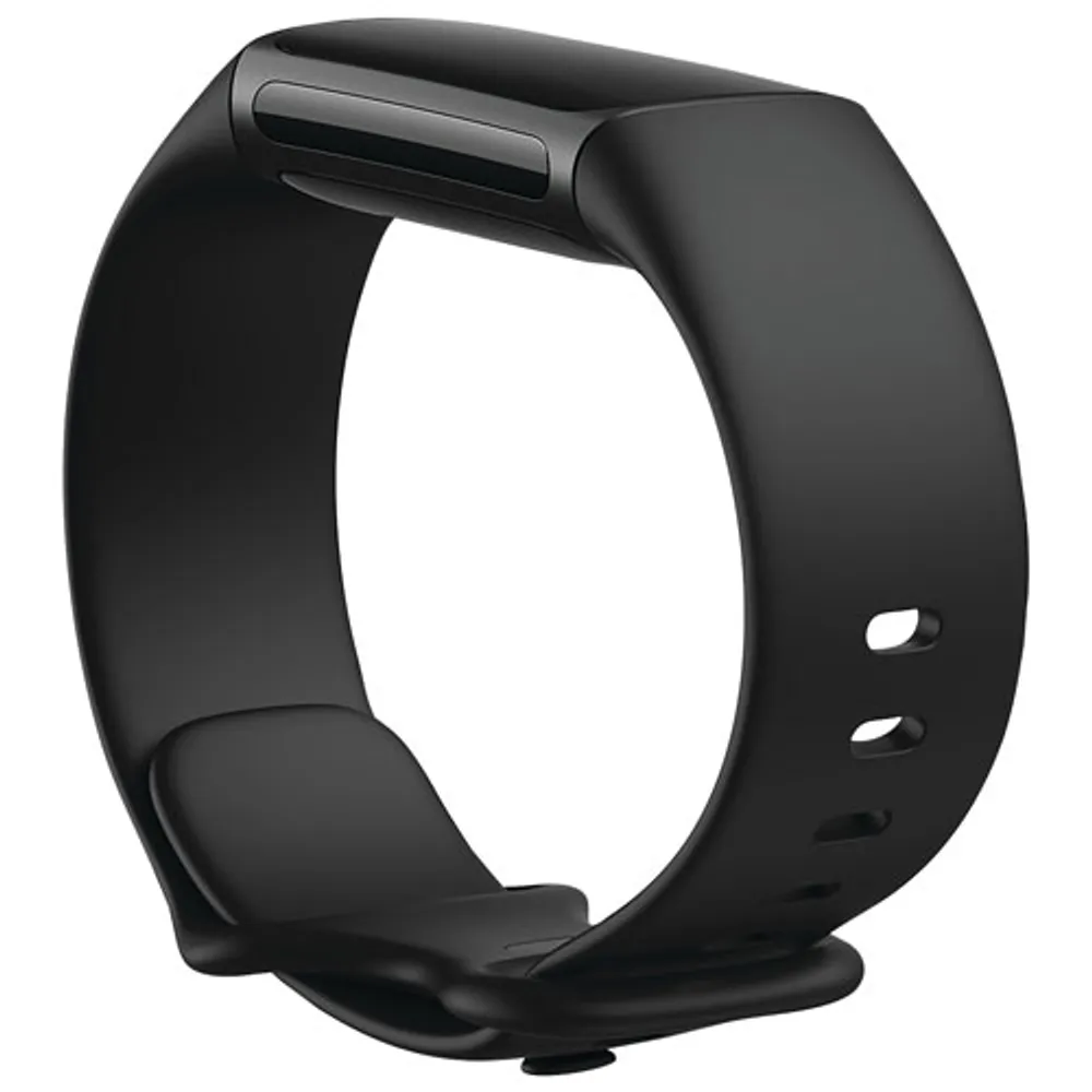 Fitbit Charge 5 Silicone Band - Large - Black