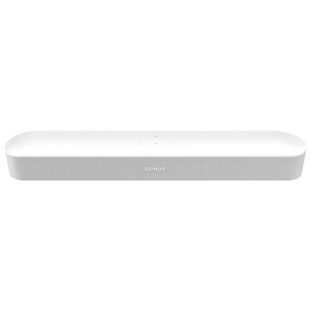 Sonos Beam (2nd Gen) Sound Bar with Amazon Alexa and Google Assistant Built-In - White