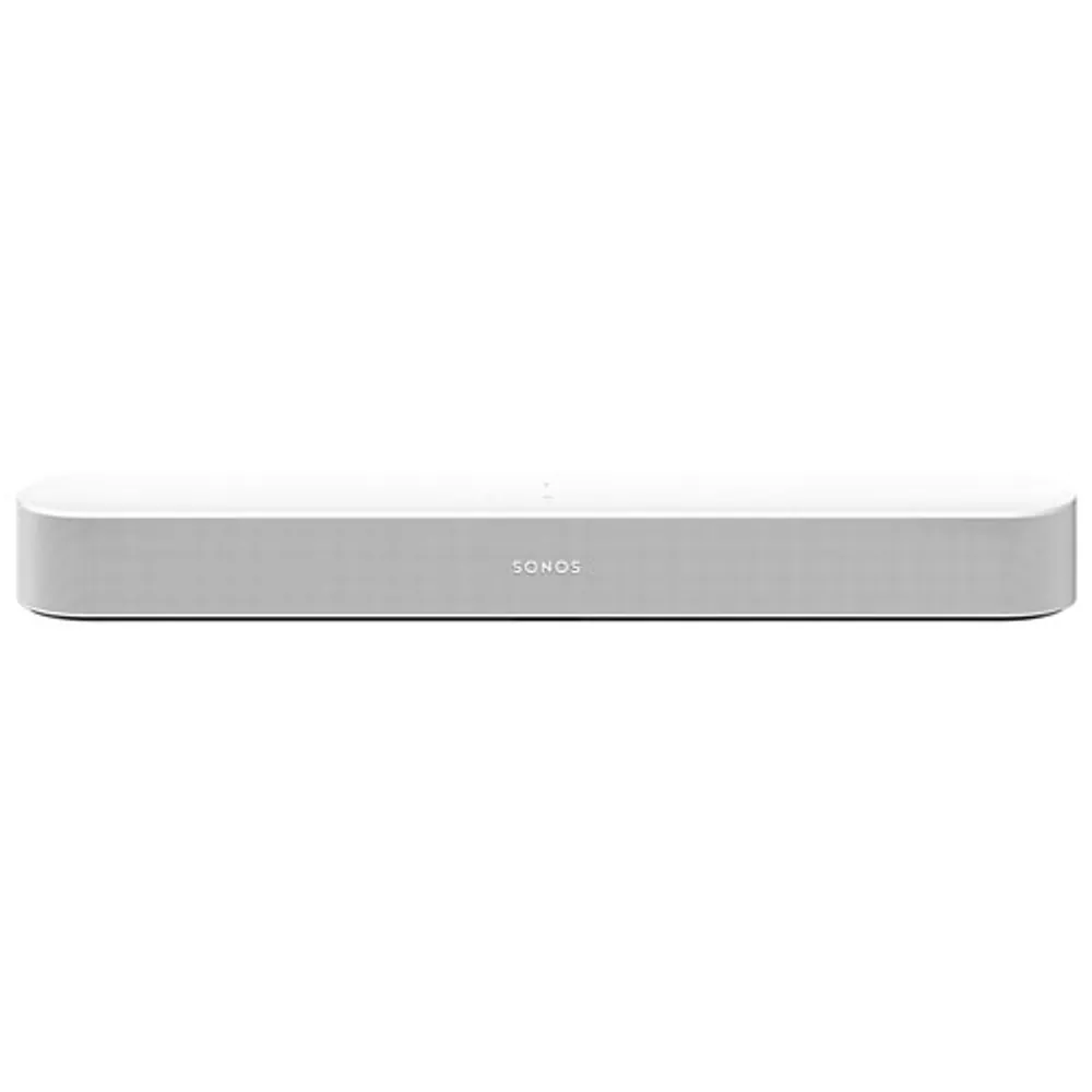 Sonos Beam (2nd Gen) Sound Bar with Amazon Alexa and Google Assistant Built-In - White