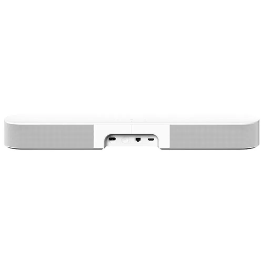 Sonos Beam (2nd Gen) Sound Bar with Amazon Alexa and Google Assistant Built-In - White
