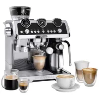 De'Longhi La Specialista Maestro Manual Espresso Machine with Frother & Coffee Grinder - Stainless Steel