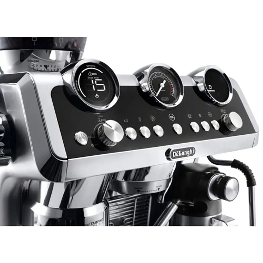 De'Longhi La Specialista Maestro Manual Espresso Machine with Frother & Coffee Grinder - Stainless Steel