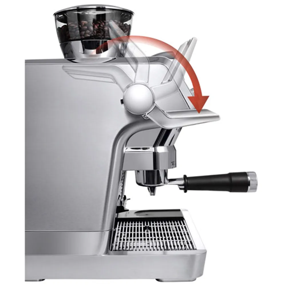 De'Longhi La Specialista Maestro Manual Espresso Machine with Frother & Coffee Grinder - Stainless Steel