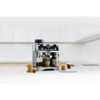 De'Longhi La Specialista Maestro Manual Espresso Machine with Frother & Coffee Grinder - Stainless Steel